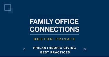 Colin Stewart discusses philanthropic giving best practices with Bill Woodson, Steve Finn, and Geoff DiLizzio